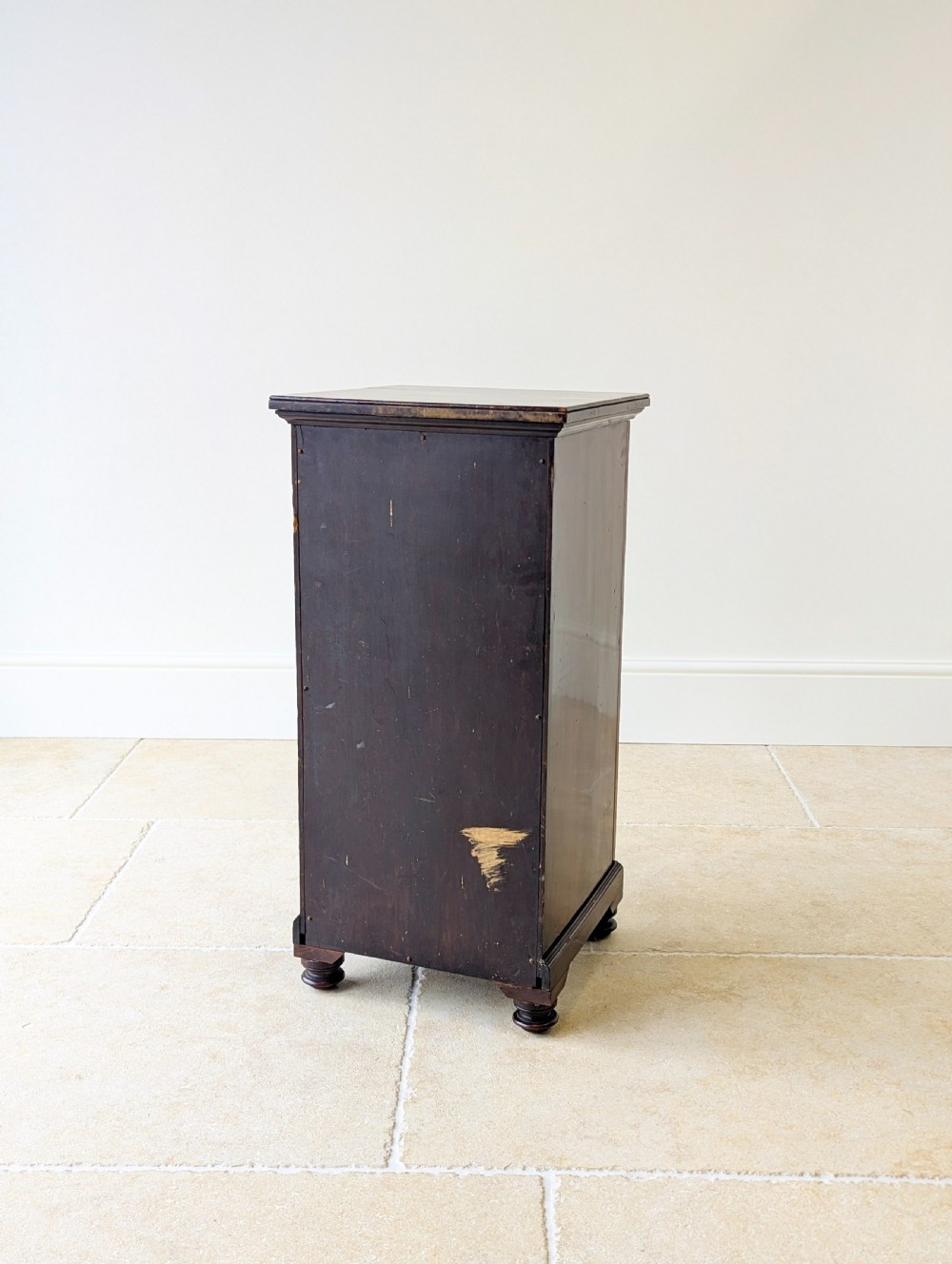 Antique Edwardian Mahogany Record Cabinet c.1910 View XVI