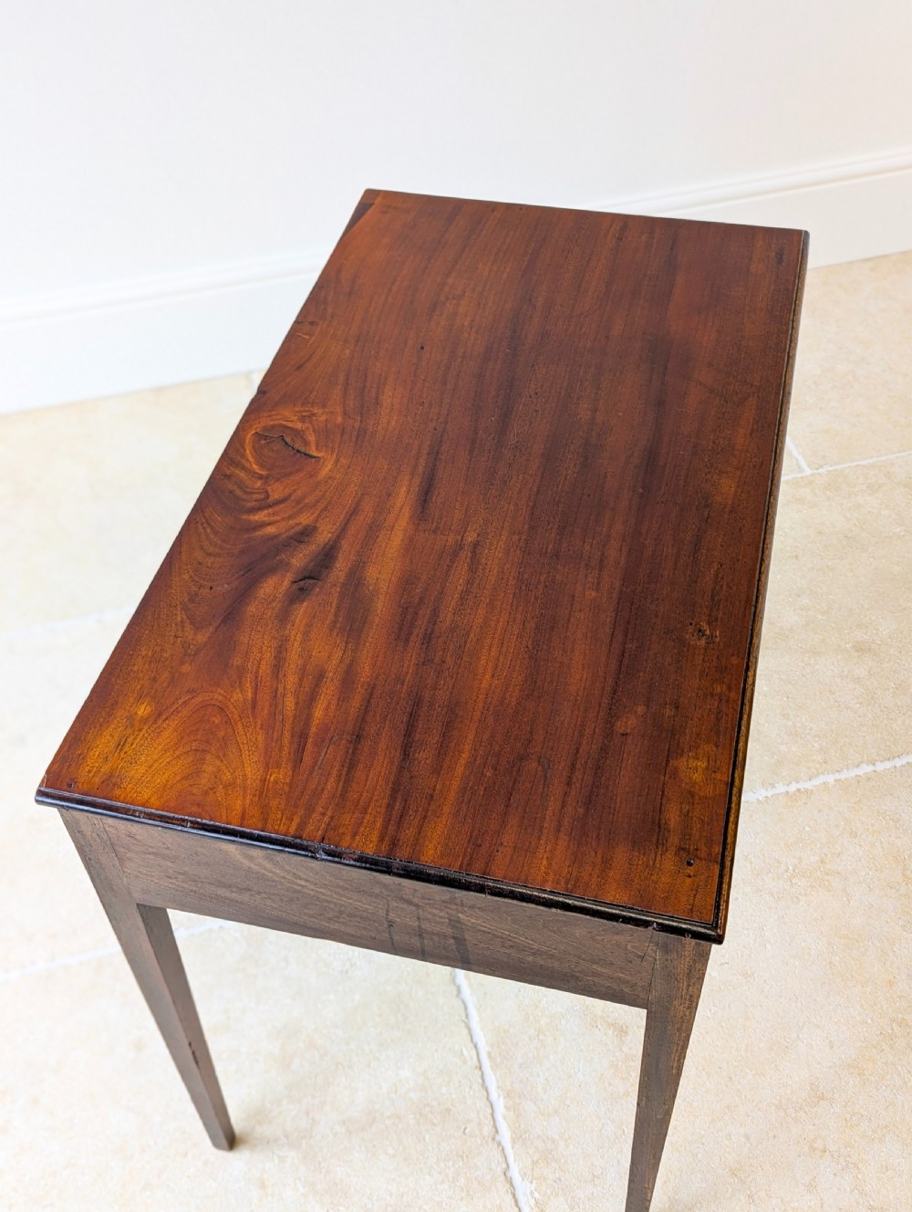 Antique Georgian Mahogany Side Table c.1800 View III