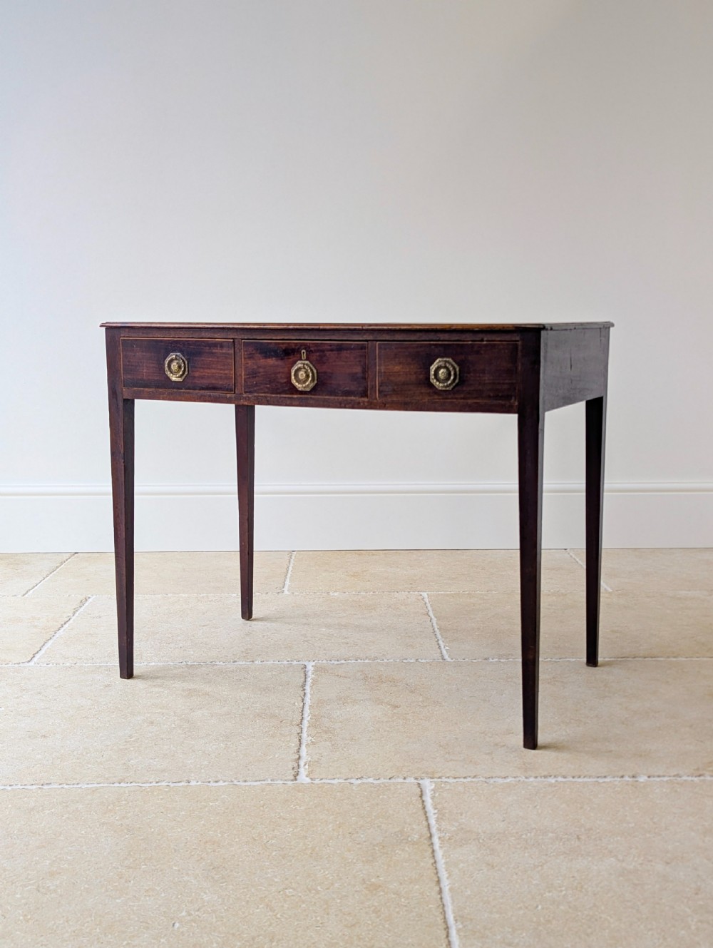Antique Georgian Mahogany Side Table c.1800 View VII