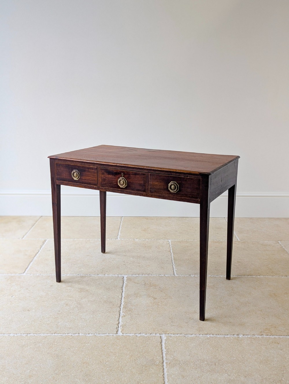Antique Georgian Mahogany Side Table c.1800 View XI