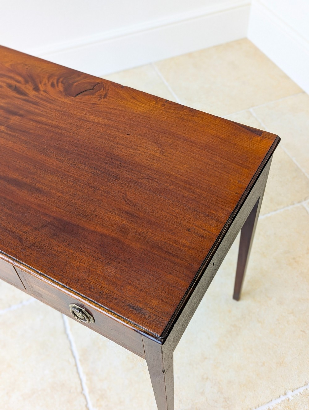 Antique Georgian Mahogany Side Table c.1800 View XIV