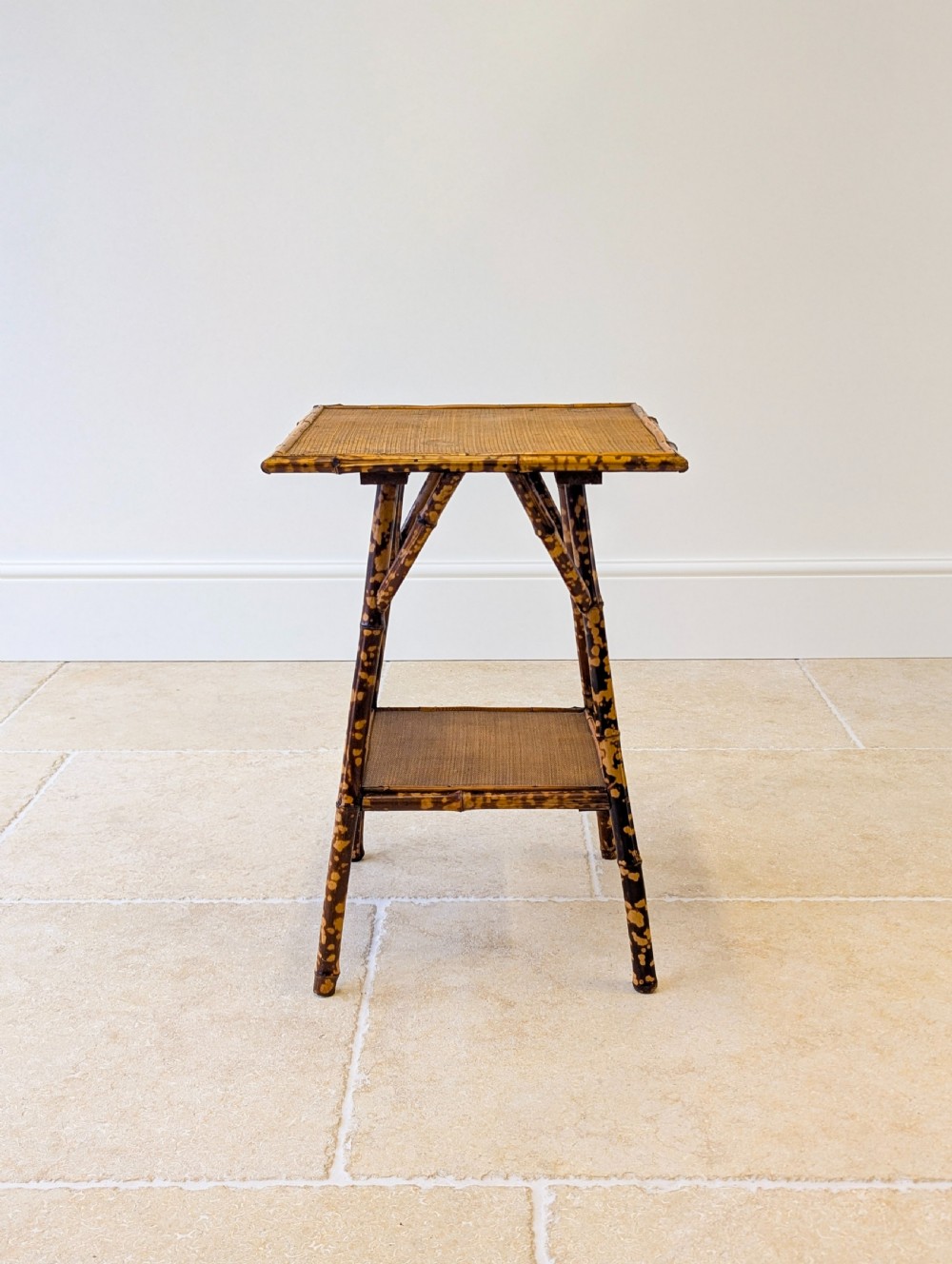 Antique Victorian Bamboo Occasional Table c.1890 View XVII