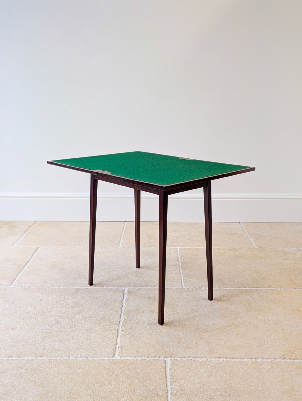 Antique Edwardian Mahogany Fold-Over Card Table c.1910 View II