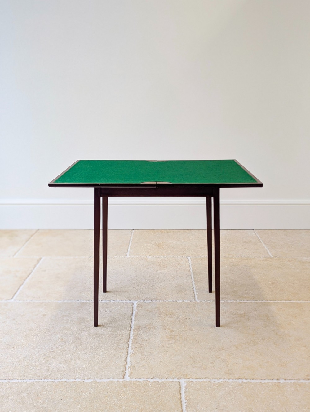 Antique Edwardian Mahogany Fold-Over Card Table c.1910 View IX