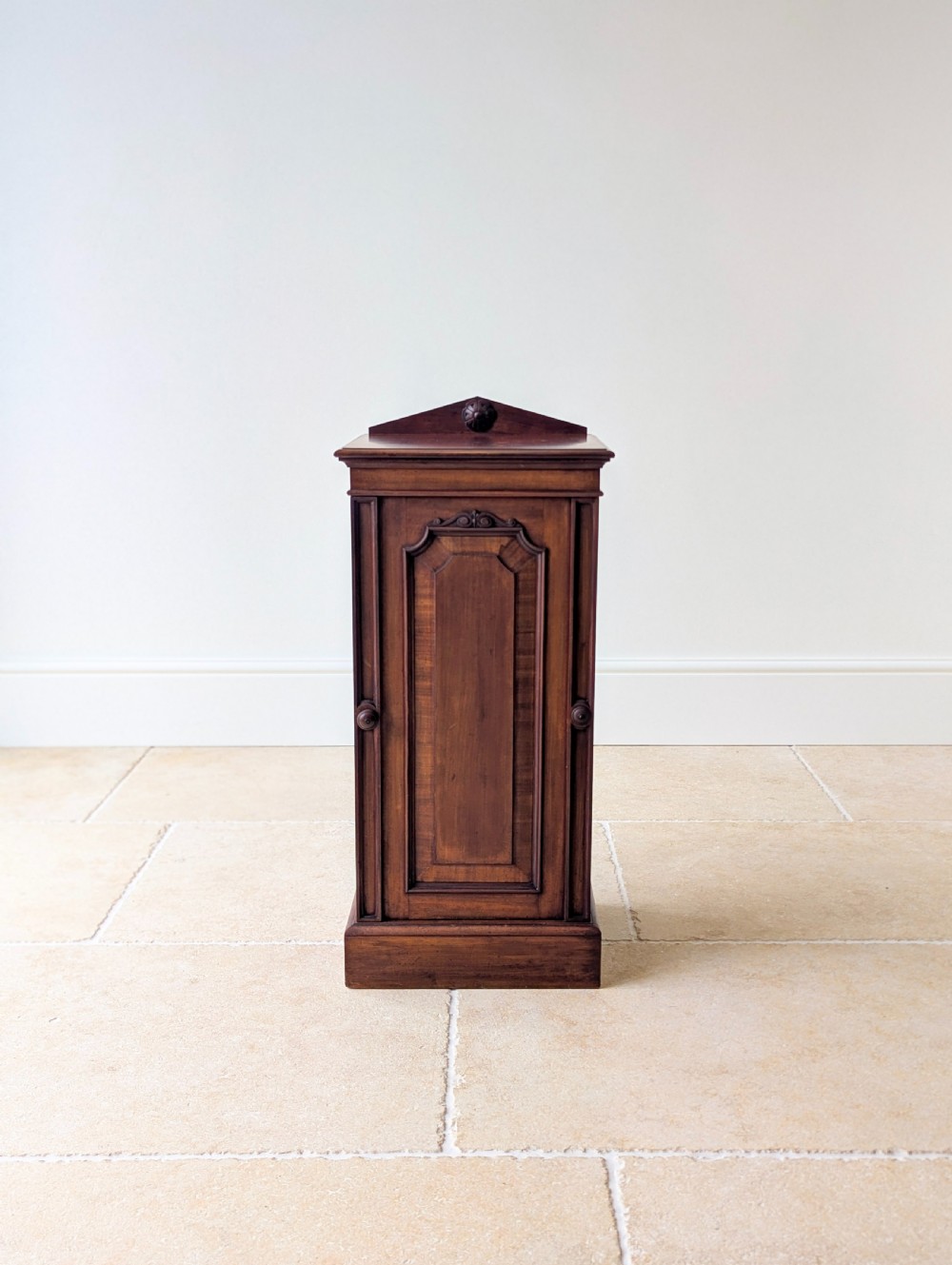 Antique Victorian Mahogany Bedside Cupboard c.1880 View IV