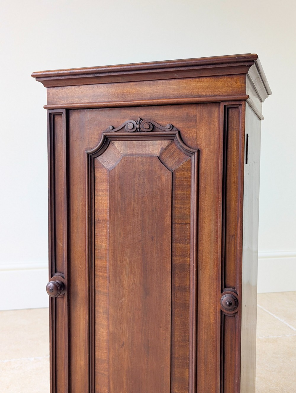 Antique Victorian Mahogany Bedside Cupboard c.1880 View V
