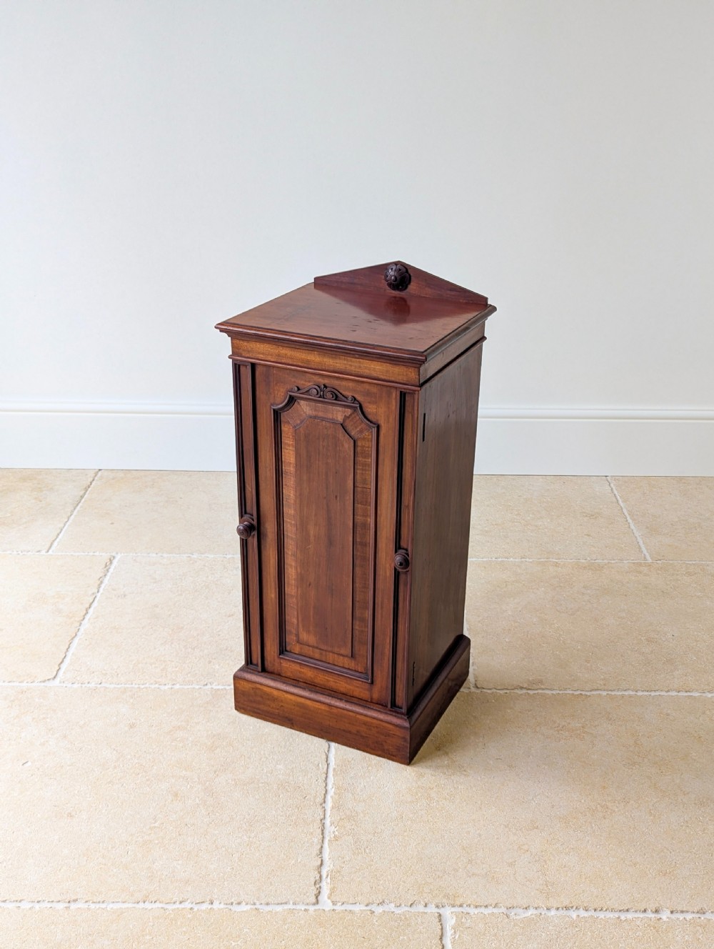 Antique Victorian Mahogany Bedside Cupboard c.1880 View VI