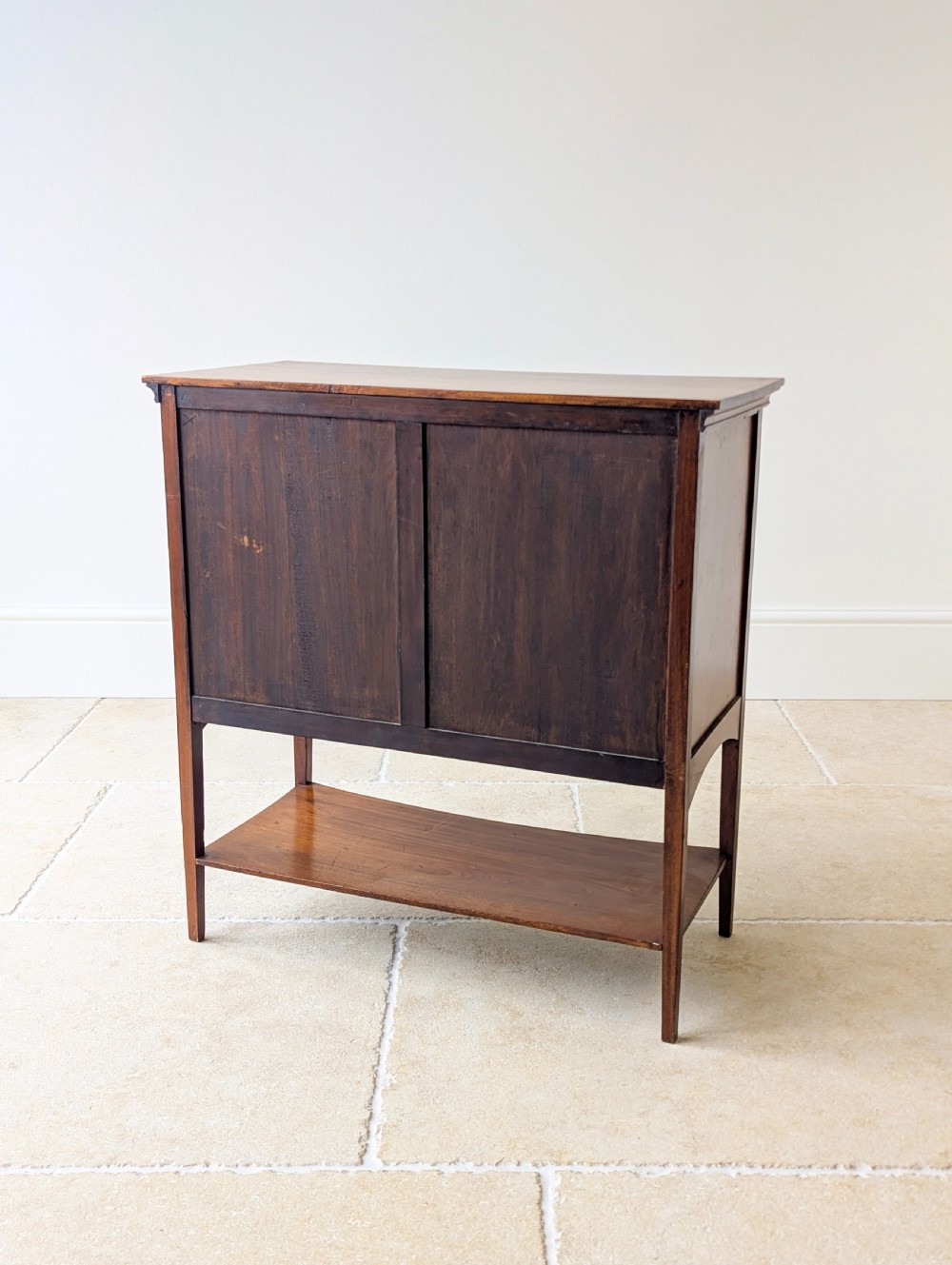Antique Edwardian Mahogany Music Cabinet c.1910 View XVIII