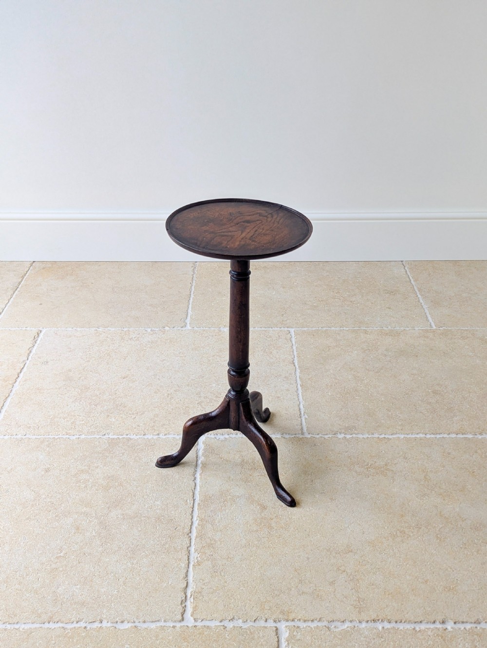 Antique Georgian Mahogany Tripod Wine Table c.1800 View II