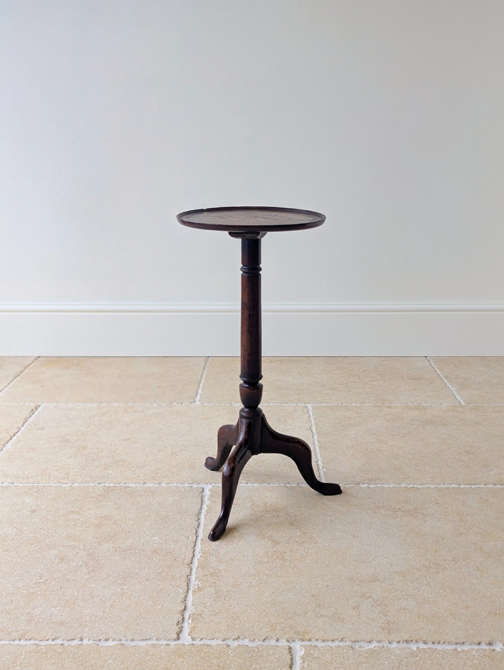 Antique Georgian Mahogany Tripod Wine Table c.1800 View III