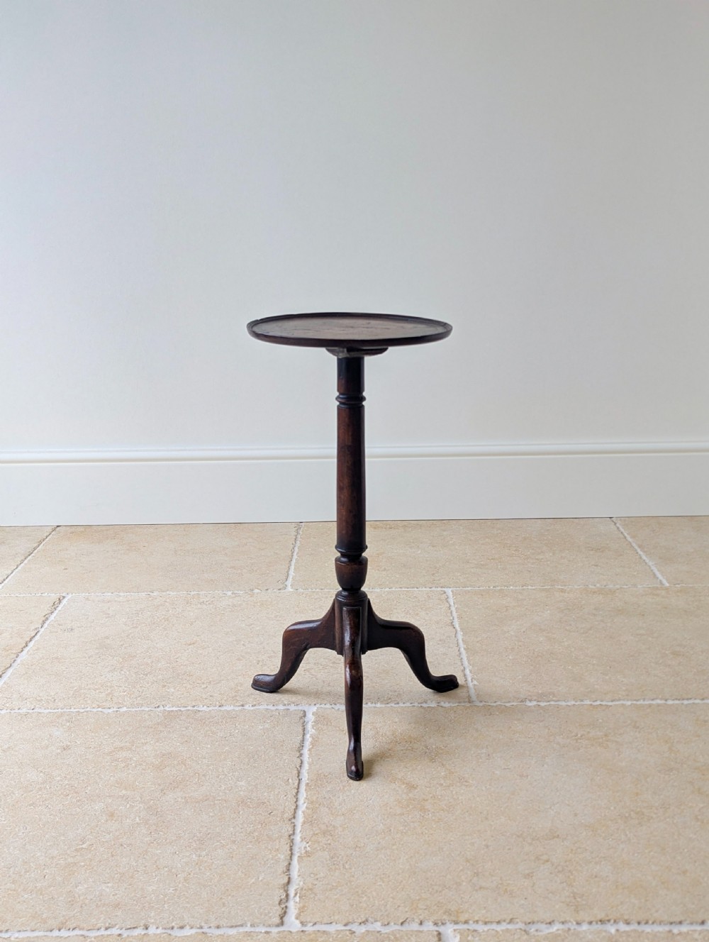 Antique Georgian Mahogany Tripod Wine Table c.1800 View VII