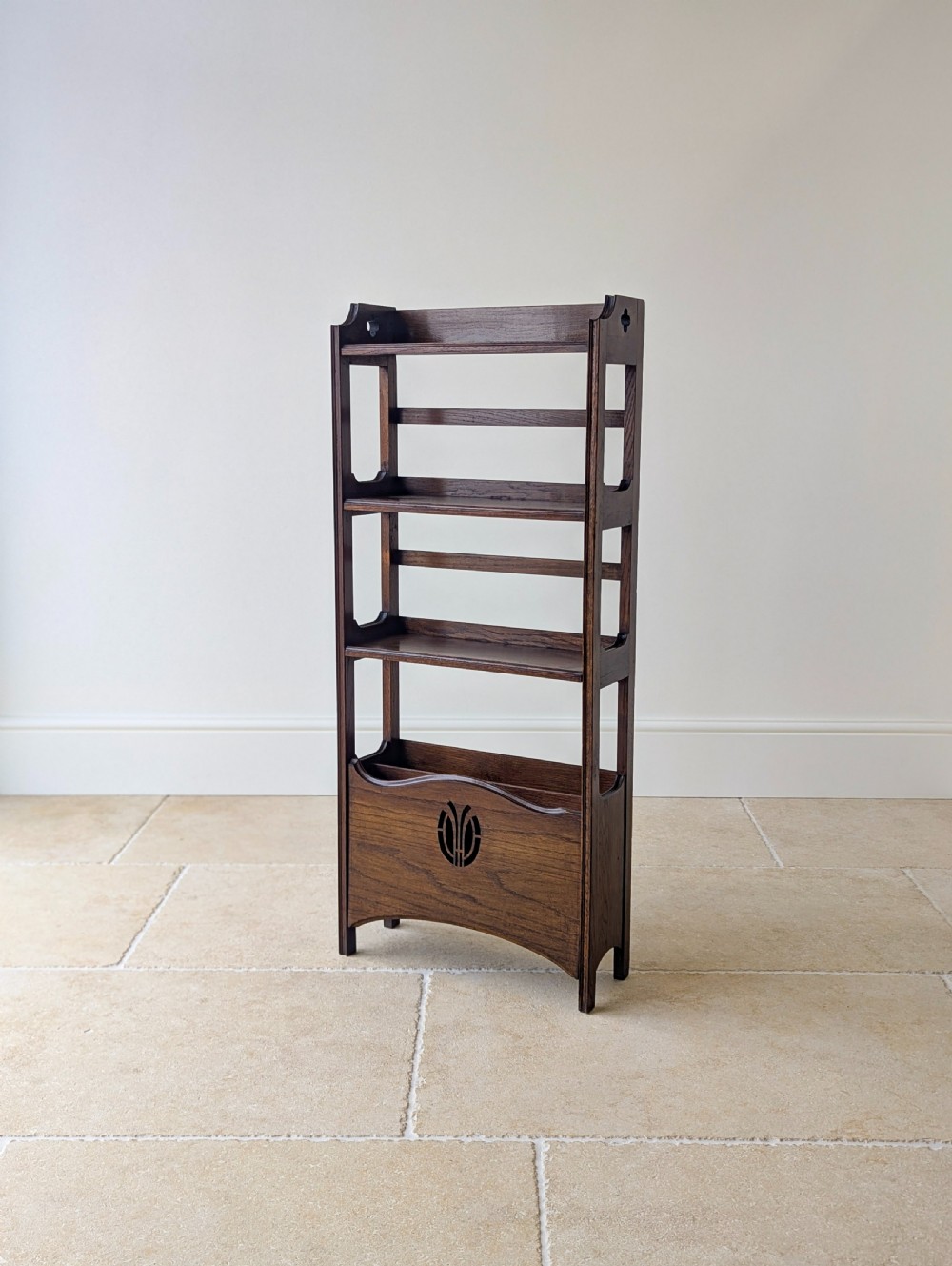 Antique Arts & Crafts Oak Bookcase c.1920