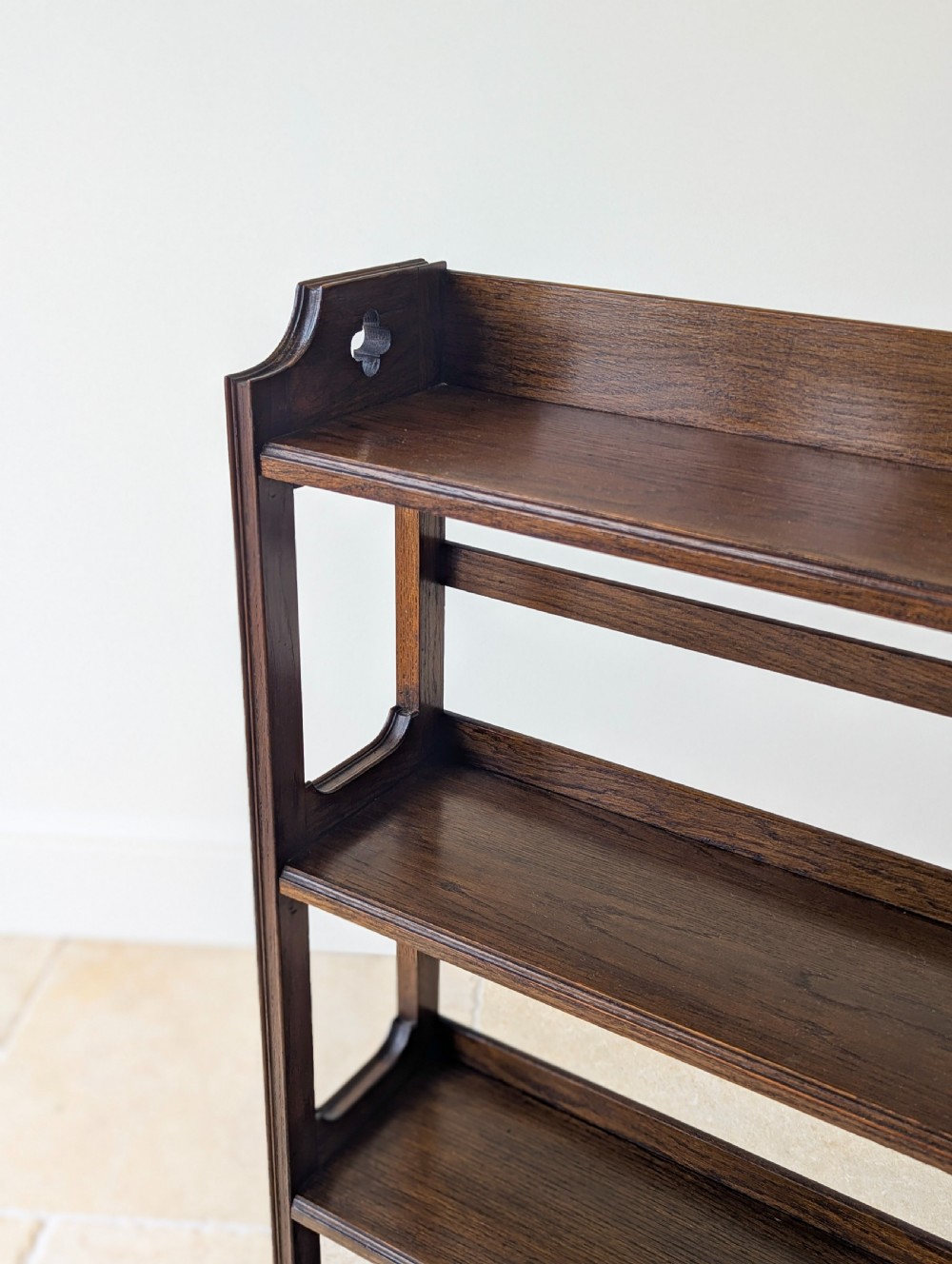 Antique Arts & Crafts Oak Bookcase c.1920 View VI