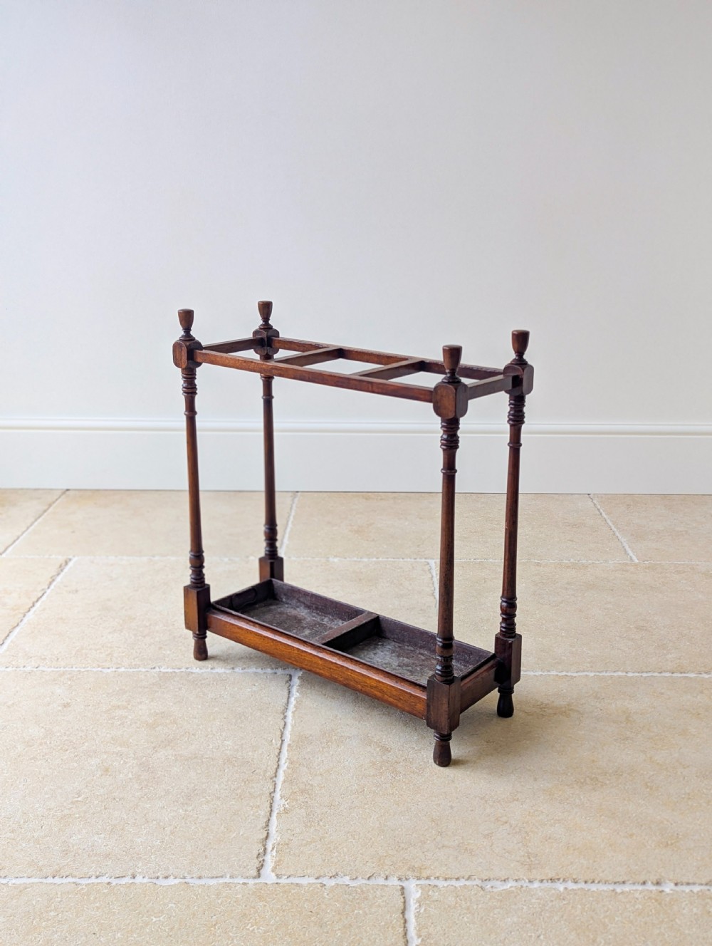 Antique Victorian Mahogany Stick Stand c.1890