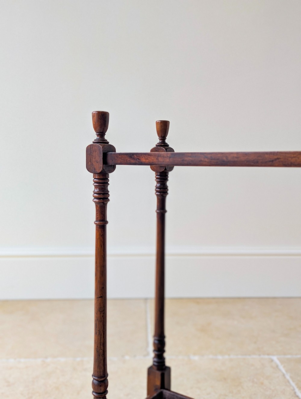 Antique Victorian Mahogany Stick Stand c.1890 View IX