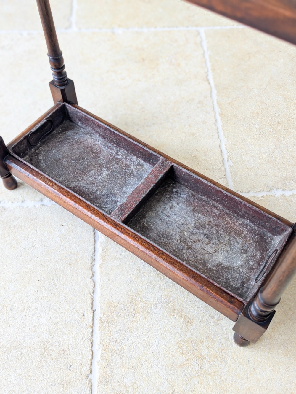 Antique Victorian Mahogany Stick Stand c.1890 View XI