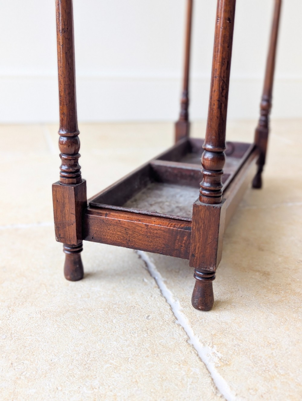 Antique Victorian Mahogany Stick Stand c.1890 View XVIII