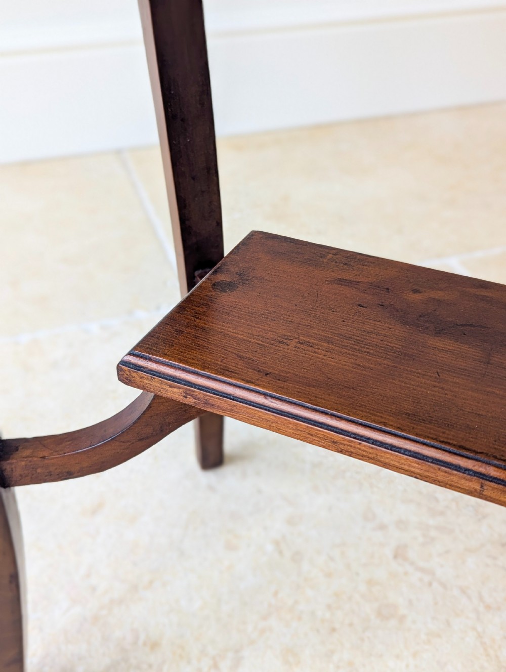 Antique Carved Oak Side Table c.1900 View VII