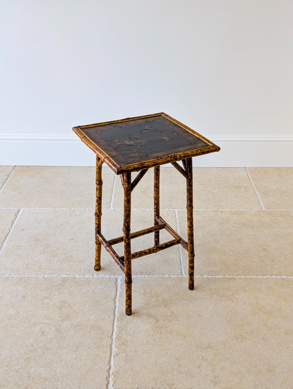 Antique Victorian Bamboo Occasional Table c.1890 View XVI