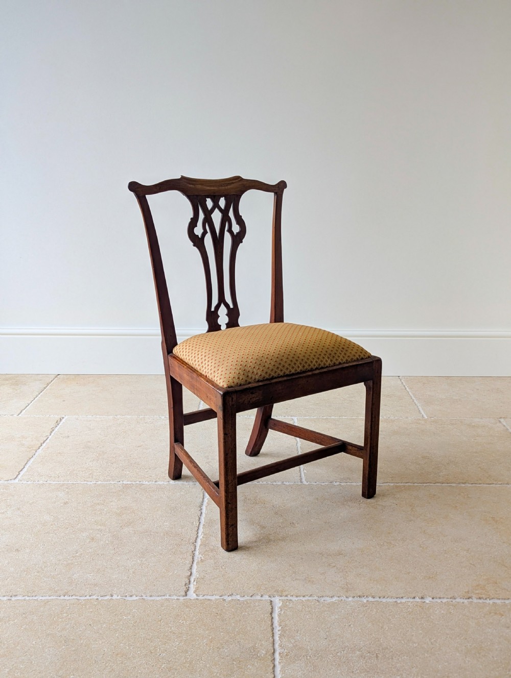 Antique George III Mahogany Side Chair c.1790 View IV