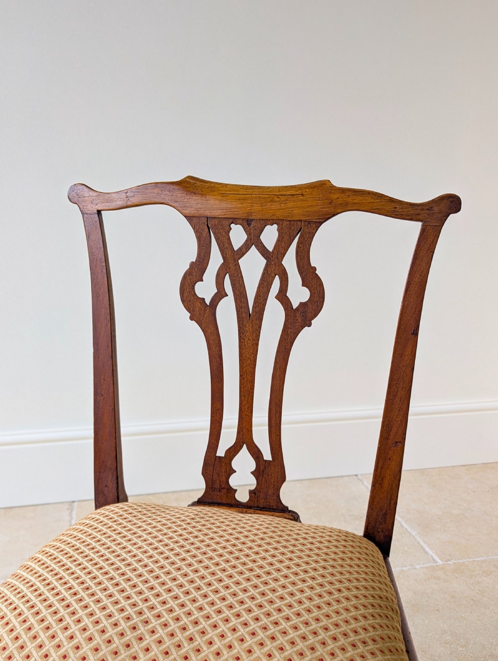 Antique George III Mahogany Side Chair c.1790 View V
