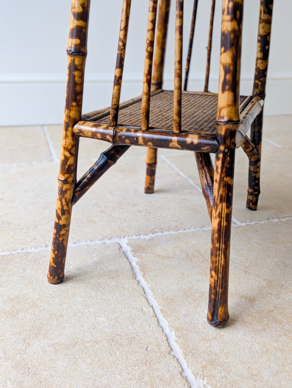 Antique Victorian Bamboo Occasional Table c.1890 View XVI