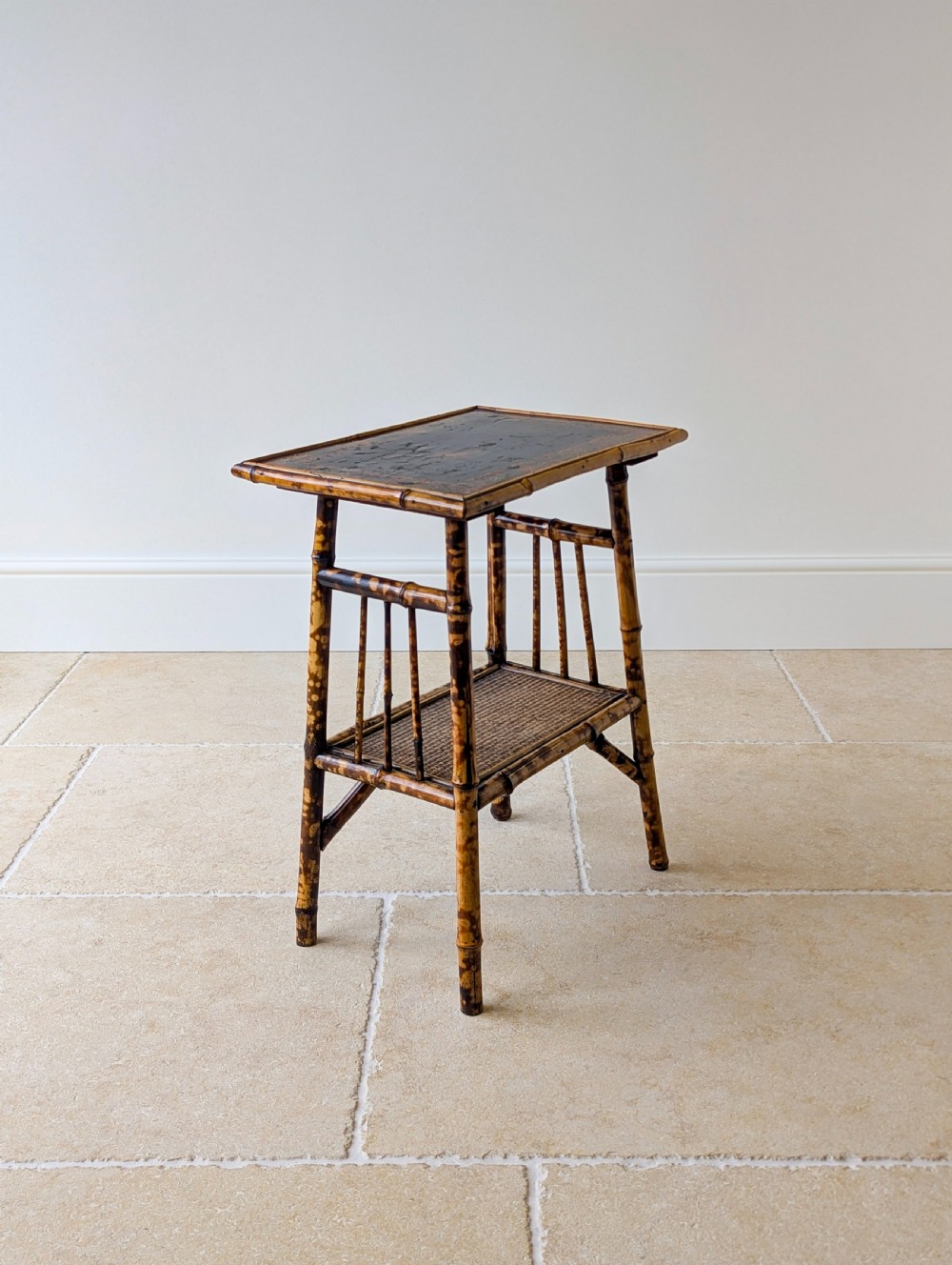 Antique Victorian Bamboo Occasional Table c.1890 View XVIII