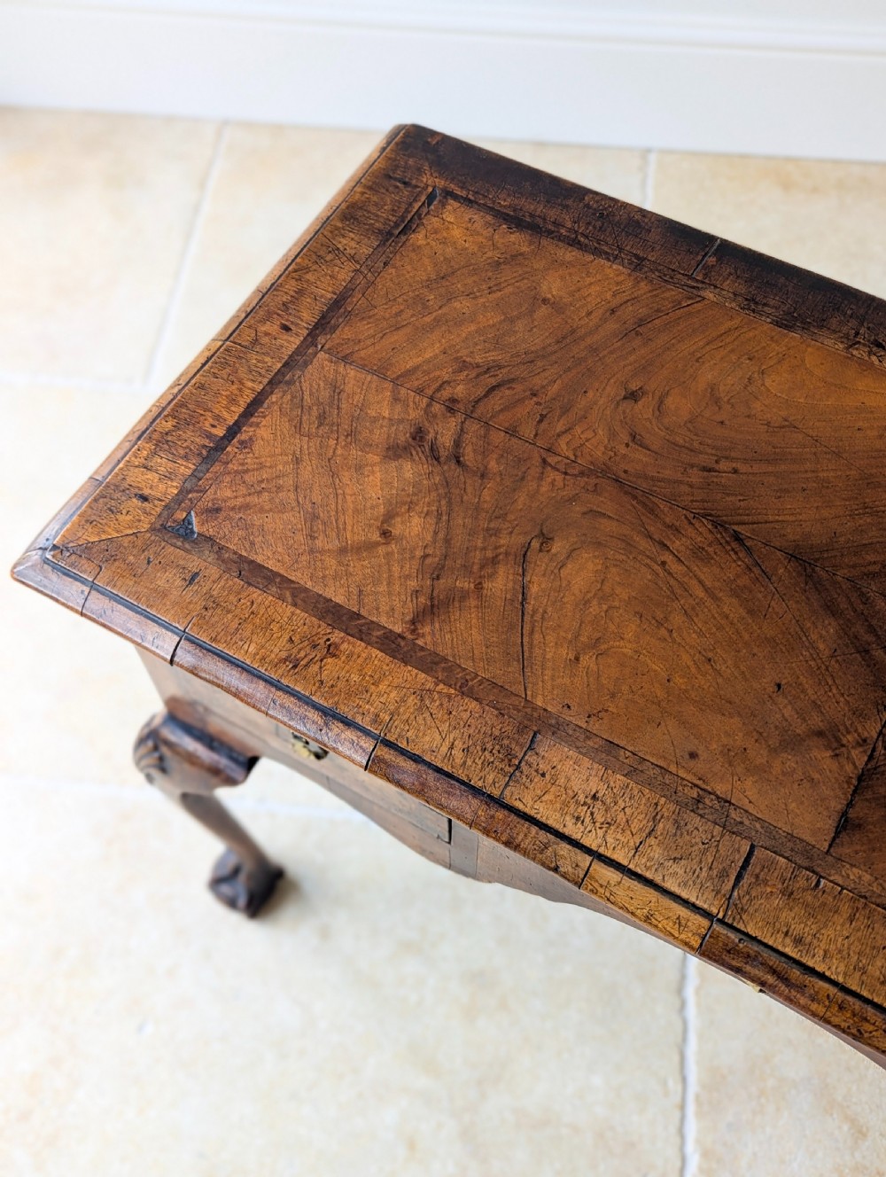 Antique George II Walnut Lowboy c.1730 View VI