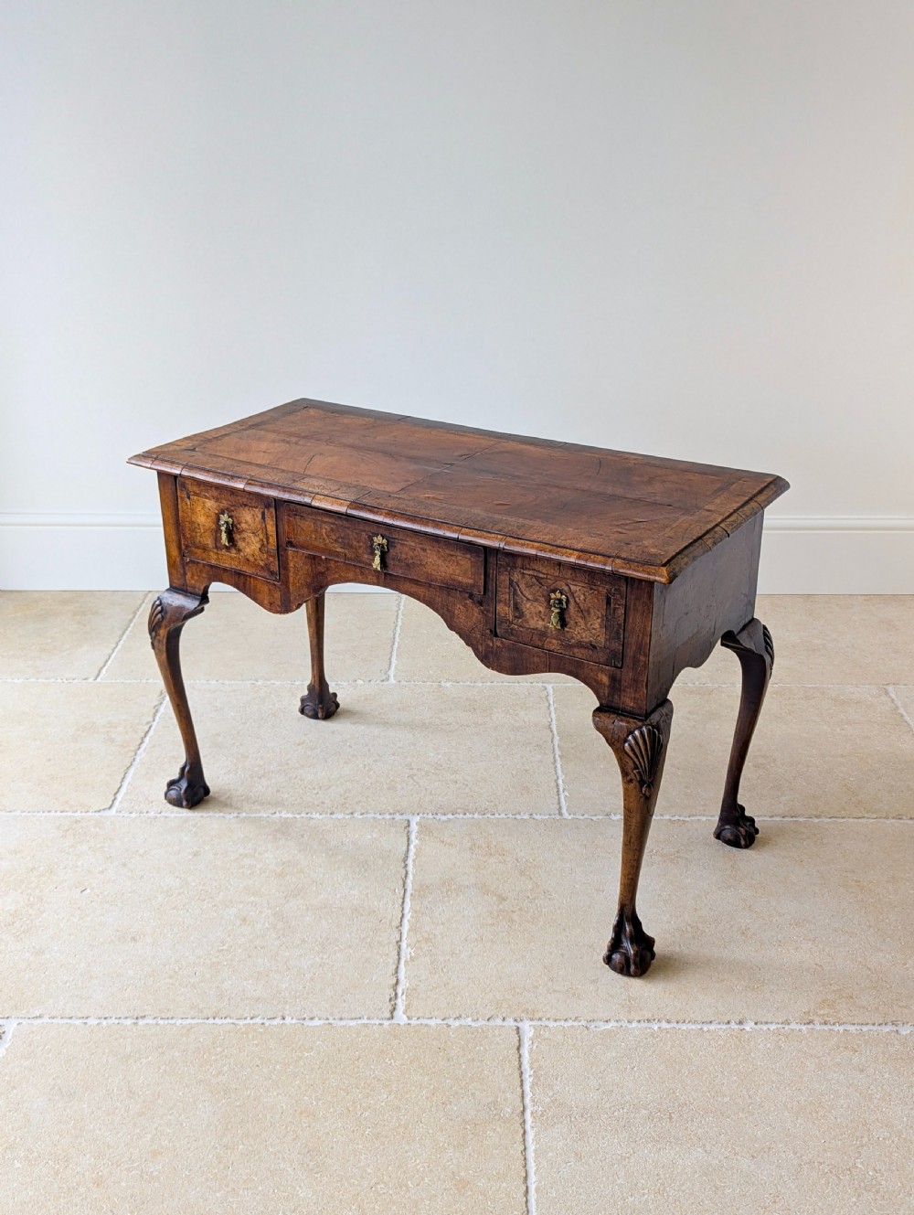 Antique George II Walnut Lowboy c.1730 View VII