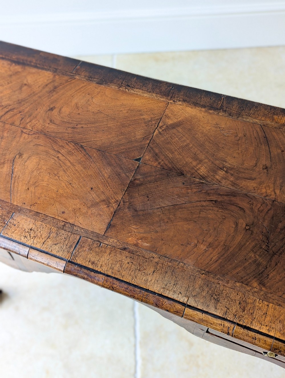 Antique George II Walnut Lowboy c.1730 View XI