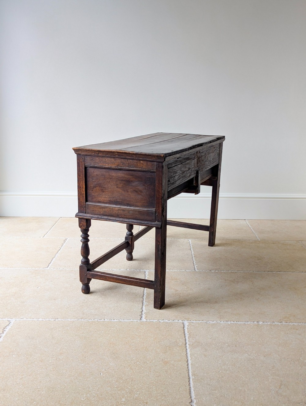 Antique Late 17th Century Oak Dresser Base c.1690 View XVI