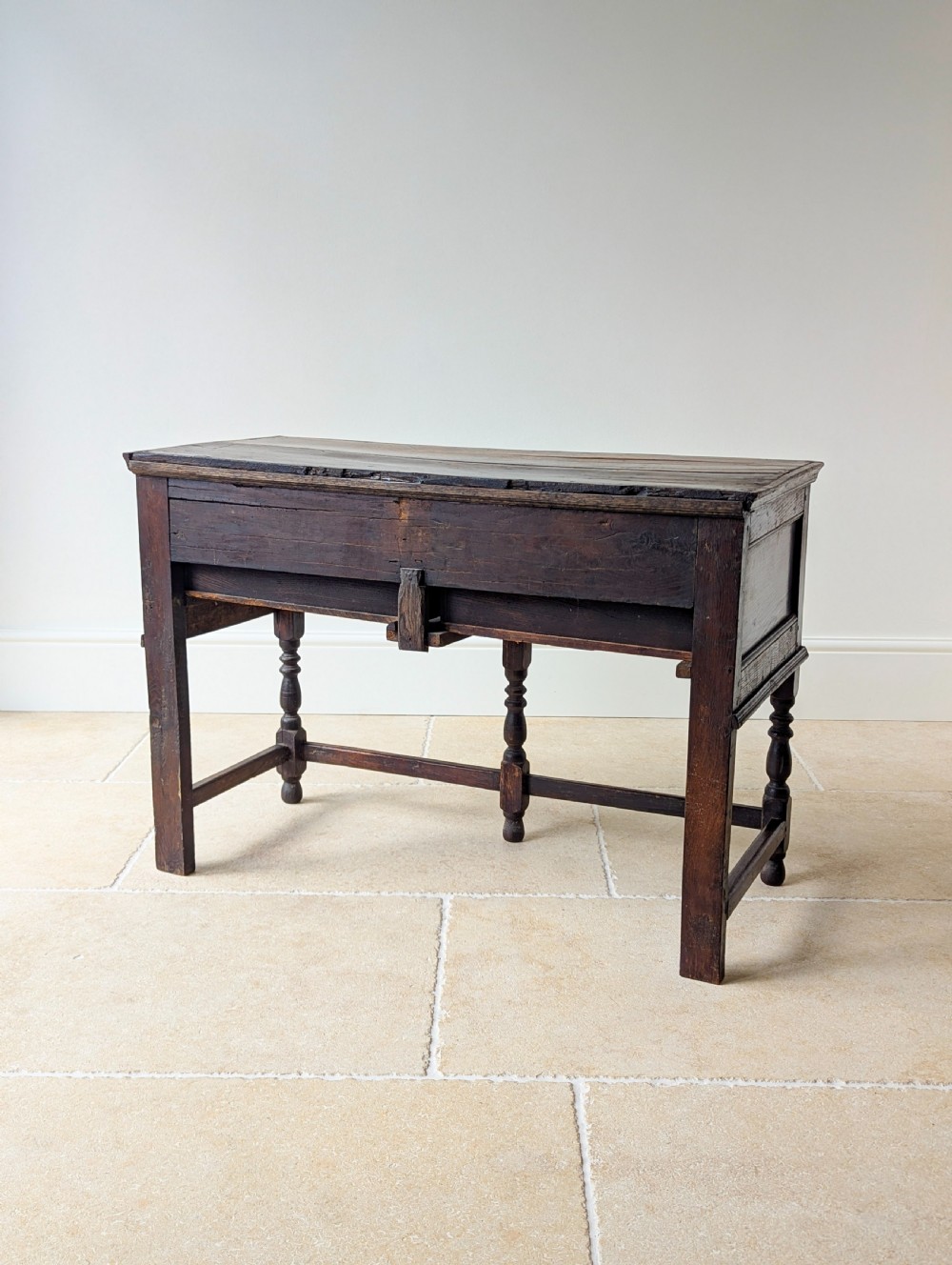 Antique Late 17th Century Oak Dresser Base c.1690 View XVIII