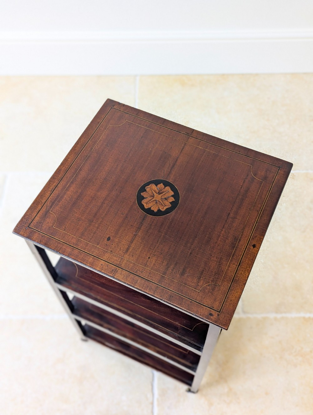 Antique Edwardian Mahogany Whatnot c.1905 View II