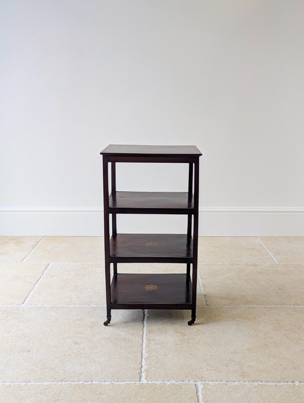 Antique Edwardian Mahogany Whatnot c.1905 View III
