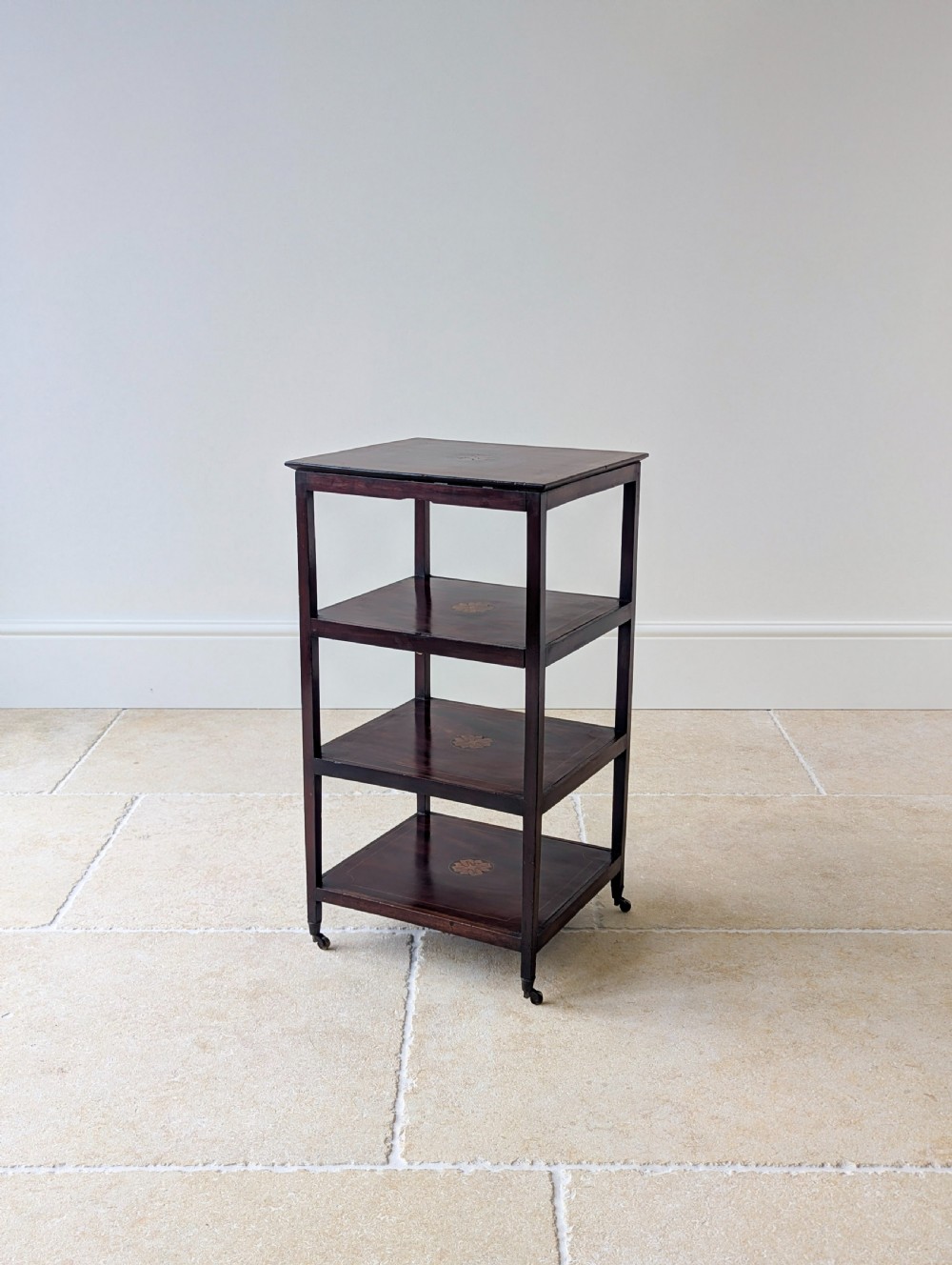 Antique Edwardian Mahogany Whatnot c.1905 View XI