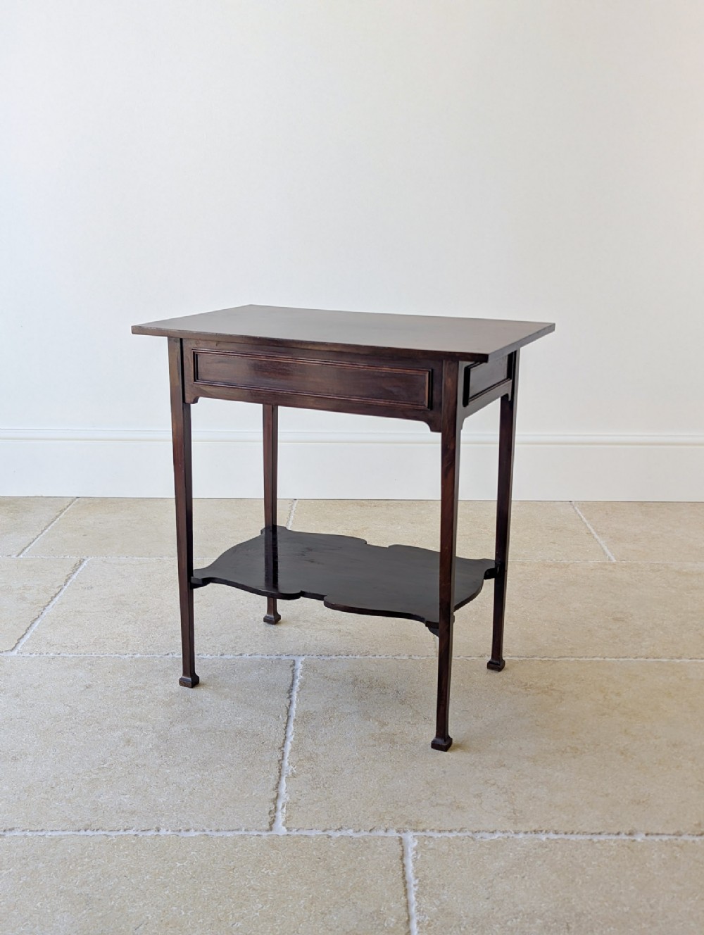 Antique Victorian Mahogany Side Table c.1890