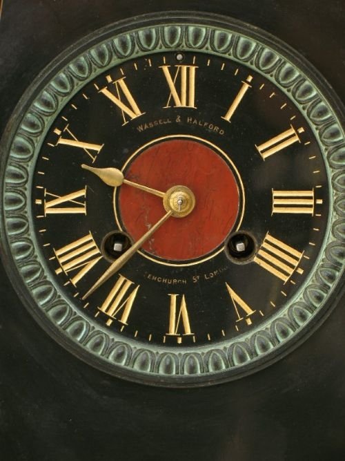 fig 2. IMPRESSIVE RARE MARBLE EGYPTIAN CLOCK BY A BROCOT C1875