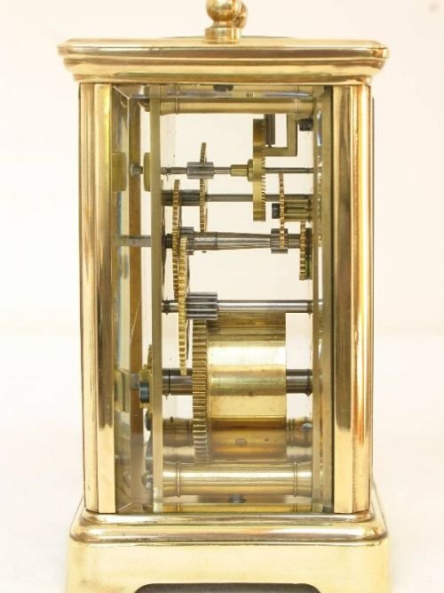fig 3. WONDERFUL VICTORIAN CARRIAGE CLOCK C1860