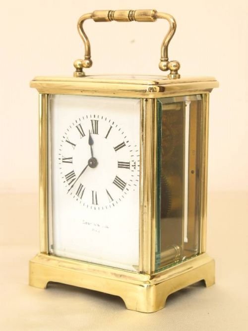 fig 2. A FINE VICTORIAN CARRIAGE CLOCK C1860