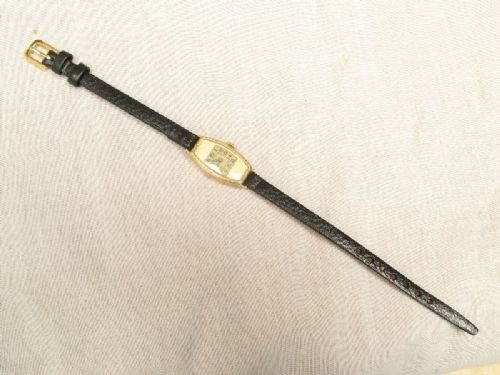 fig 3. SOLID 9CT GOLD LADIES ART DECO COCTAIL WATCH c1925