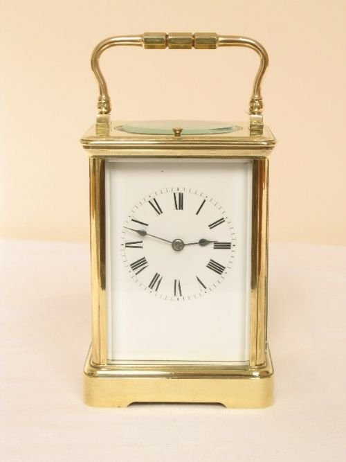 Superb Victorian Striking Repeater Carriage Clock C1890