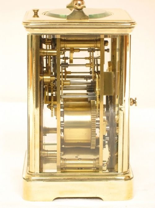 fig 3. SUPERB VICTORIAN STRIKING REPEATER CARRIAGE CLOCK C1890
