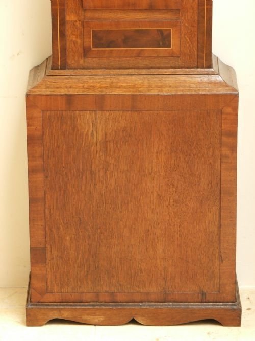 fig 3. SUPERB OAK LONGCASE CLOCK BY WILLIAM BERRY GATESHEAD C1810