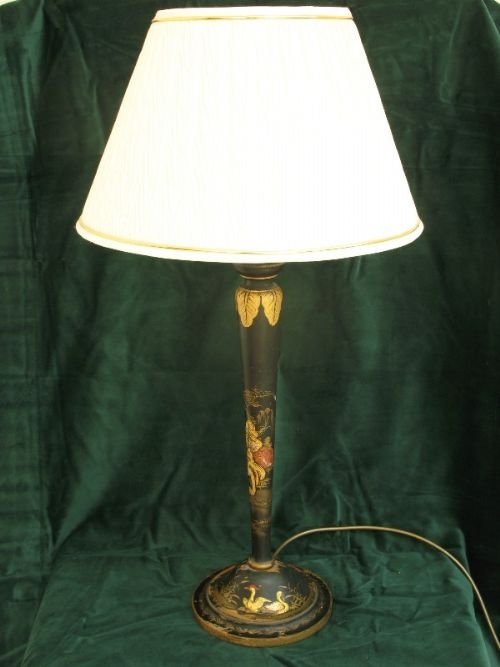 Chinoiserie Table or Desk Lamp