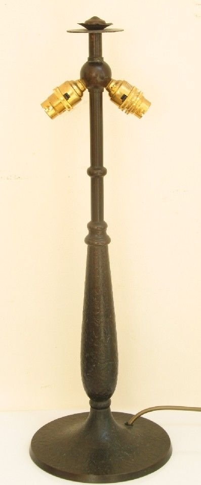 Genuine Bronze Handel Table Lamp C1920
