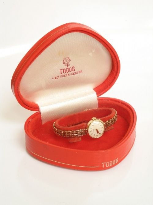 fig 4. BEAUTIFUL SOLID 9CT ROLEX TUDOR ROYAL LADIES WATCH