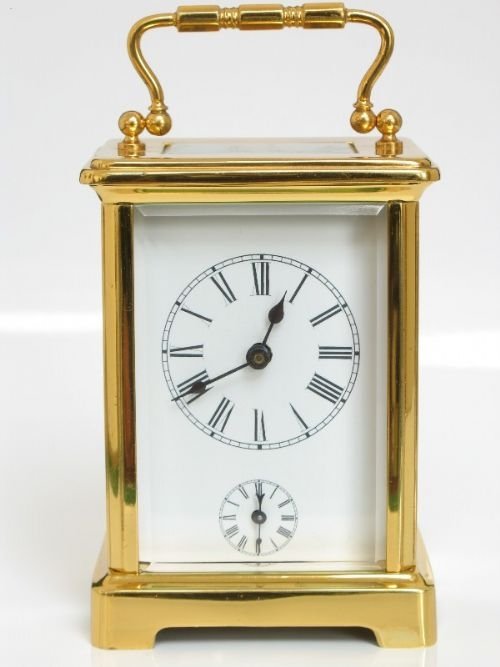 Beautiful Victorian Carriage Alarm Clock C1890