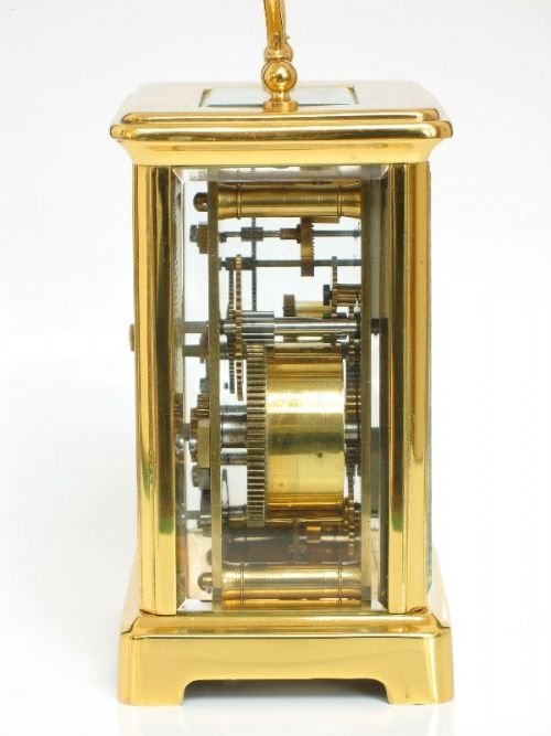 fig 2. BEAUTIFUL VICTORIAN CARRIAGE ALARM CLOCK C1890