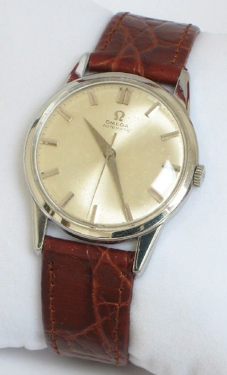fig 4. SUPERB OMEGA AUTOMATIC GENTLEMENS WRISTWATCH C1960
