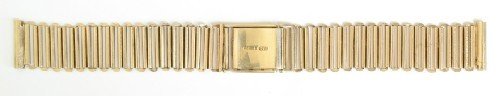 fig 2. SOLID 9CT GOLD MENS WATCH BRACELET c1960